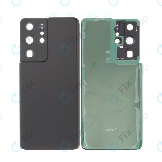 Samsung Galaxy S21 Ultra G998B - Akkudeckel Komplett (Phantom Black)