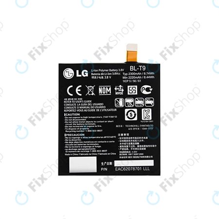 LG X Screen K500N - Akku Batterie BLT9 2300mAh - EAC62078721