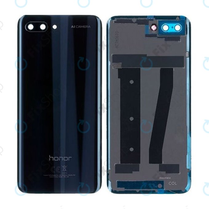 Huawei Honor 10 - Akkudeckel (Midnight Black) - 02351XPC Genuine Service Pack