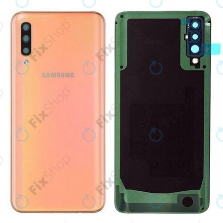 Samsung Galaxy A50 A505F - Akkudeckel (Coral) - GH82-19229D Genuine Service Pack