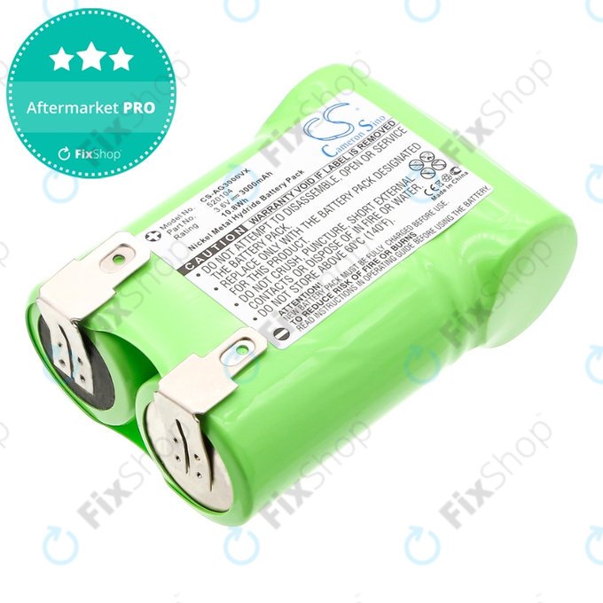 AEG Electrolux Junior 3000 - Akku Batterie 520104 Ni-MH 3.6V 3000mAh HQ