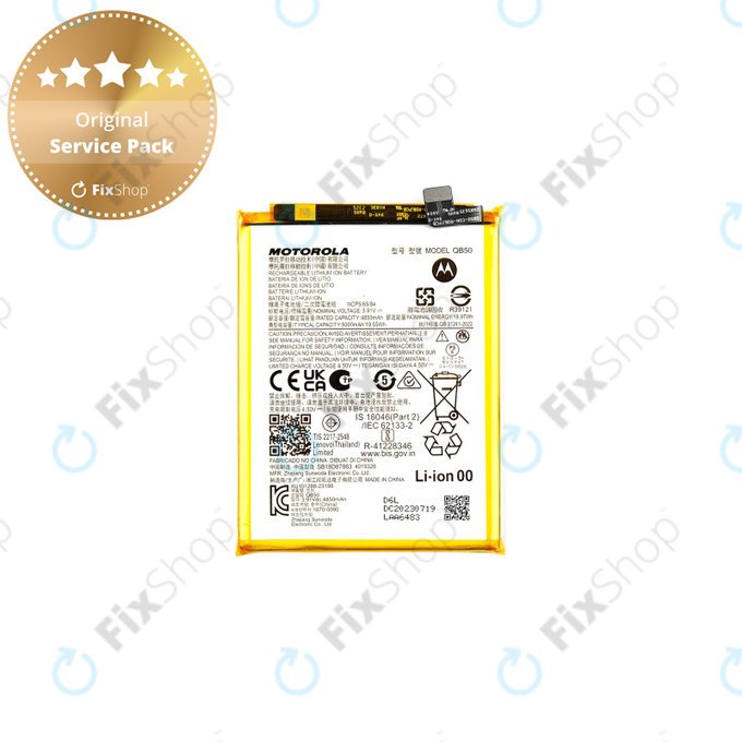 Motorola Moto G84 5G - Akku Batterie QB50 5000mAh - SB18D97229 Genuine Service Pack