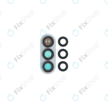 Samsung Galaxy Z Fold 7 F966B - Rückfahrkameraglas + Rahmen (Mint)