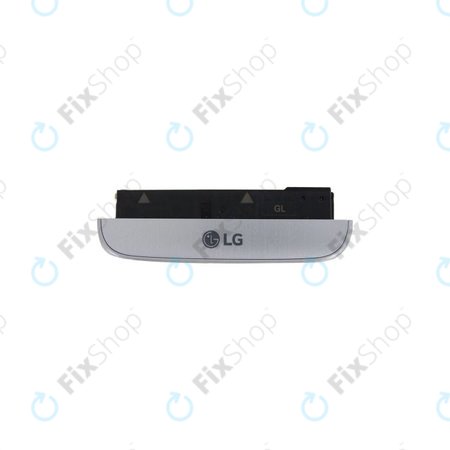 LG G5 H850 - Bodenmodul Abdeckung (Silber) - ACQ88888081