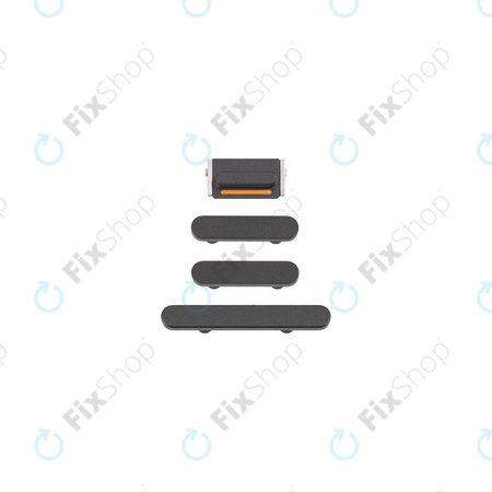 Apple iPhone 13, 13 Mini - Seitentasten (Midnight)