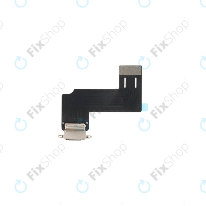 Apple iPad (11th Gen 2025) - Ladestecker Ladebuchse + Flex kabel (Silver)