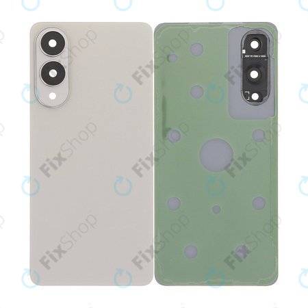 Samsung Galaxy S25 Edge - Akkudeckel Komplett (Titanium Silver)