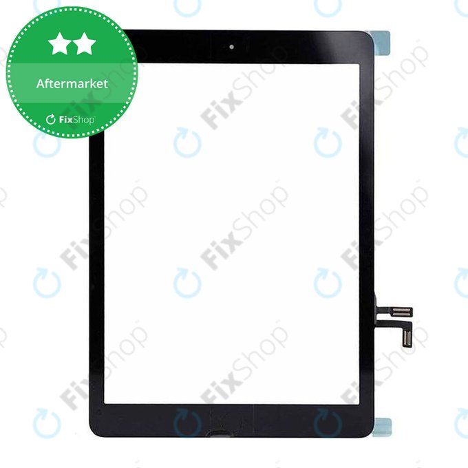 Apple iPad Air - Touchscreen Front Glas + Home Taste (Black)