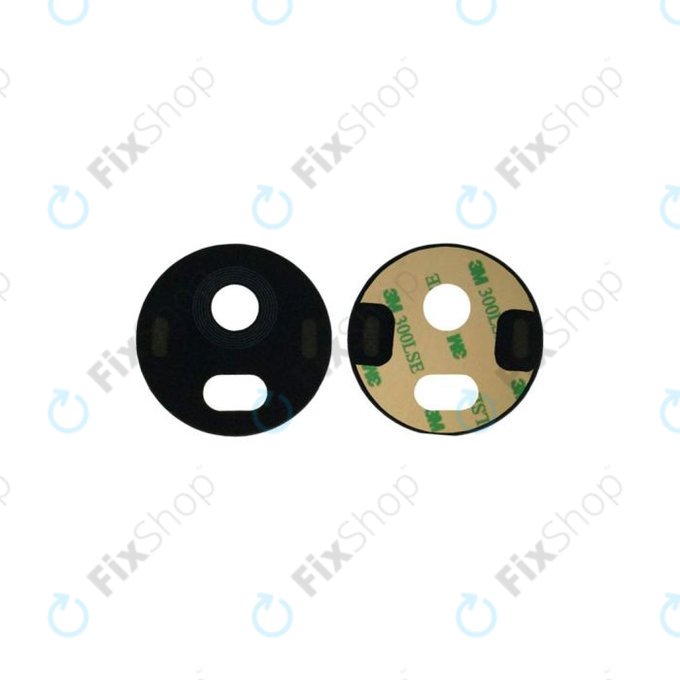 Motorola Moto G5S XT1794 - Rückfahrkameraglas + Klebestreifen Adhesive Sticker