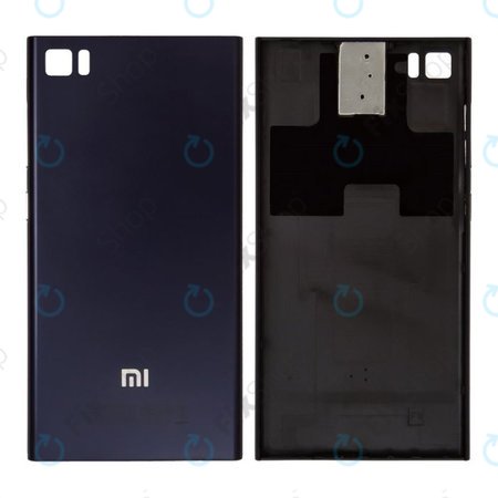 Xiaomi Mi3 - Akkudeckel (Black)
