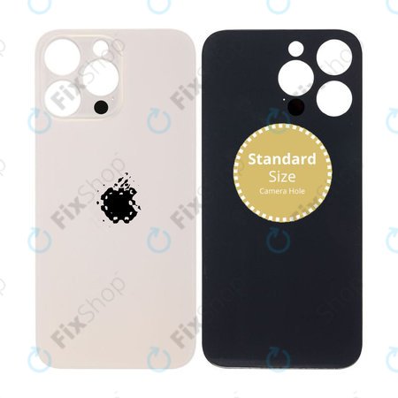 Apple iPhone 14 Pro Max - Backcover Glas (Gold)