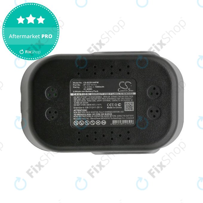 Akku batterie für Einhell BT-CD 14.4 Li, 1500mAh, Li-Ion, 14.4V, BT-CD 14.4 Li, HQ