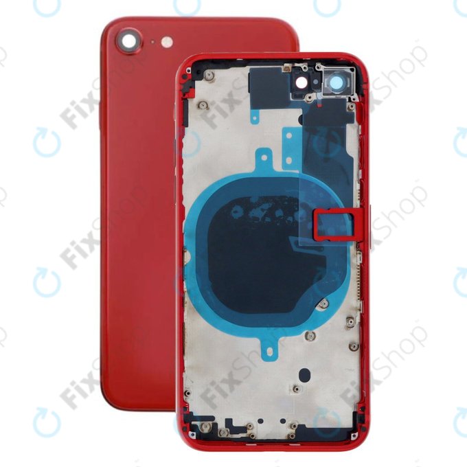 Apple iPhone SE (3rd Gen 2022) - Backcover (Red)