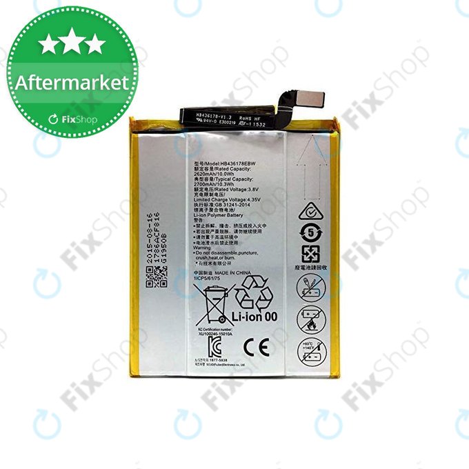 Huawei Mate S - Akku Batterie HB436178EBW 2700mAh