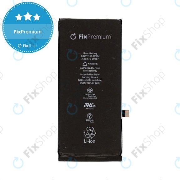 Akku Batterie für iPhone 8 Plus, 2691mAh, FixPremium