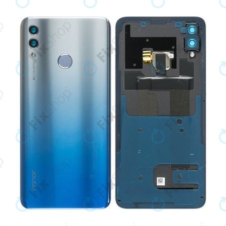 Huawei Honor 10 Lite - Akkudeckel + Fingerprint Sensor (Sky Blue) - 02352HUX Genuine Service Pack
