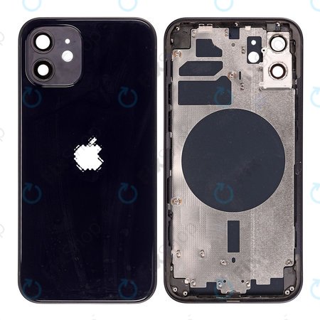 Apple iPhone 12 - Backcover (Black)