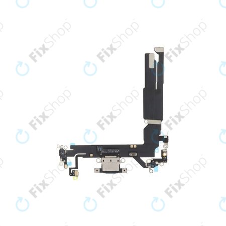 Apple iPhone 16 - Ladestecker Ladebuchse + Flex Kabel (Black)