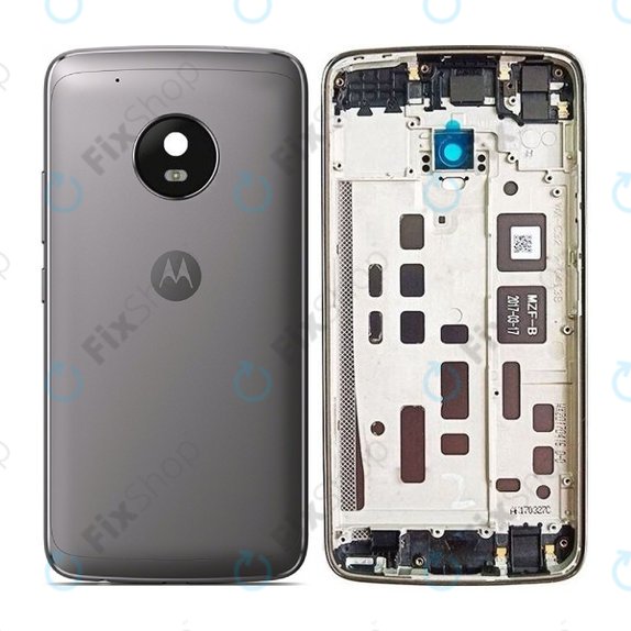 Motorola Moto G5 Plus - Akkudeckel (Lunar Gray)