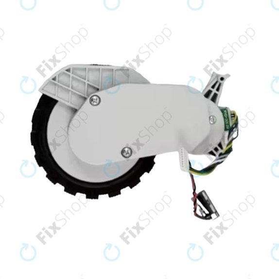 Xiaomi Robot Vacuum X20, S10, Dreame X30, X20, X10 Pro - Rad mit Motor (Rechts) (Weiß)