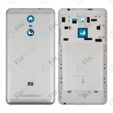 Xiaomi Redmi Note 3 - Akkudeckel (Silver)