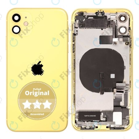 Apple iPhone 11 - Backcover (Yellow) Pulled