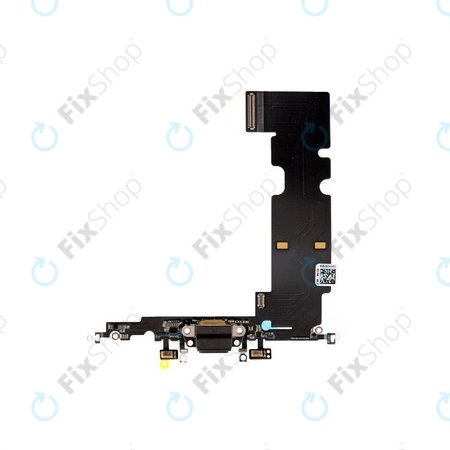 Apple iPhone 8 Plus - Ladestecker Ladebuchse + Flex Kabel (Space Gray)