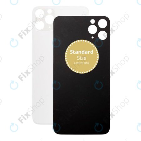 Apple iPhone 11 Pro - Backcover Glas (Silver)