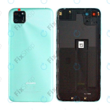 Huawei Y5p - Akkudeckel + Rückfahrkameraglas (Mint Green) - 97070XVF Genuine Service Pack