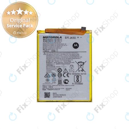 Motorola Moto G7 Power, G8 Power Lite, G9 Play, G10, G20, G30, G50, G51, E7 Plus, E7 Power, E7i Power, E30, Defy - Akku Batterie JK50 5000mAh - SB18C28956, SB18C77591 Genuine Service Pack