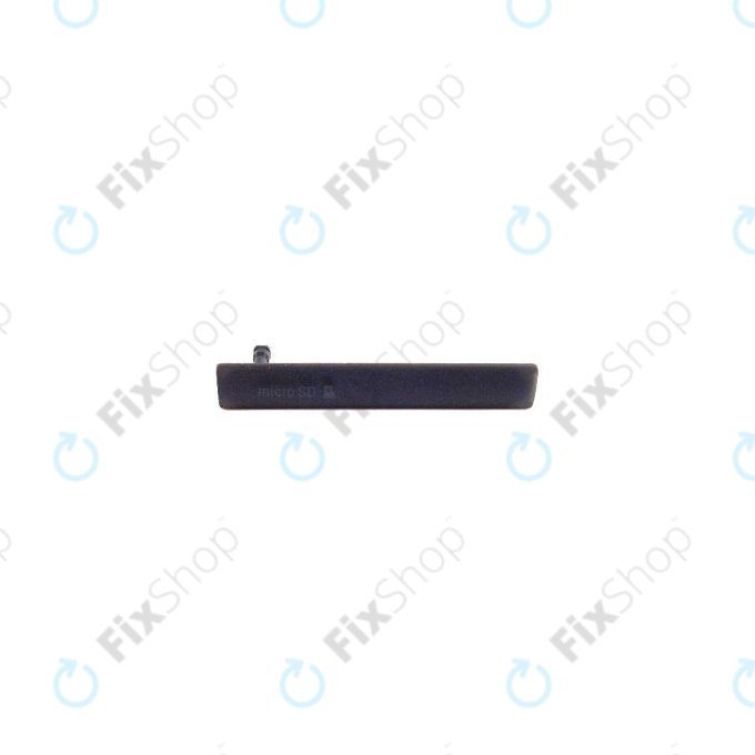Sony Xperia Z3 Compact D5803 - Ladestecker Ladebuchse Abdeckung (Black)
