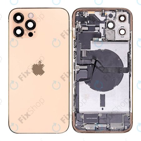 Apple iPhone 12 Pro Max - Backcover/Kleinteilen (Gold)
