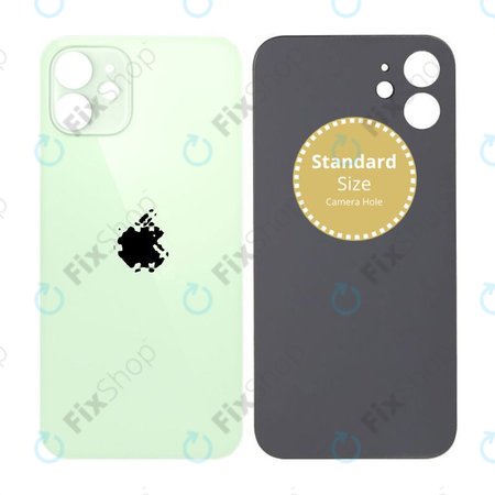 Apple iPhone 12 - Backcover Glas (Green)