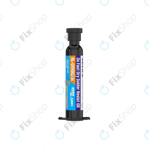 Relife RL-UVH902BL - UV-härtbare Lötmaske - 10ml (Schwarz)