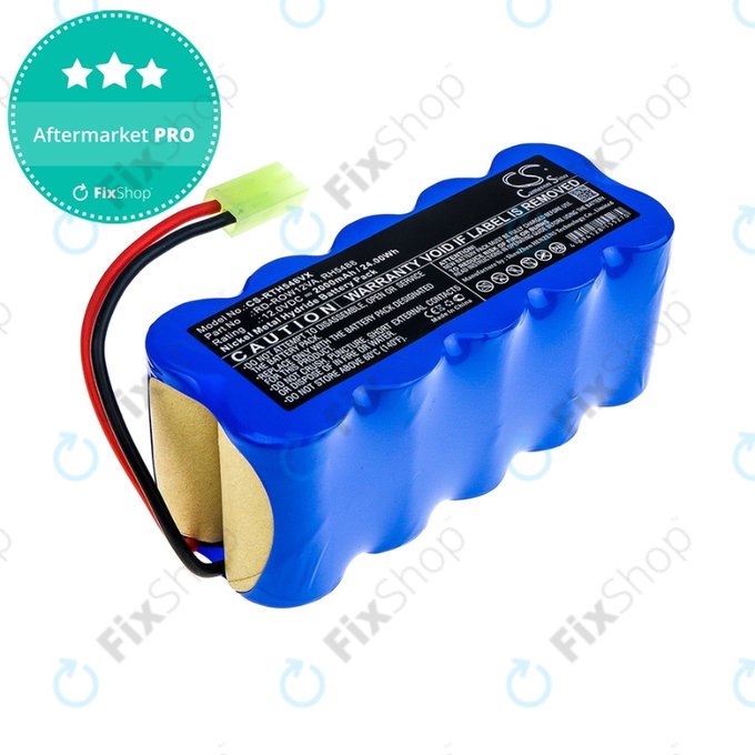 Rowenta RH-series, RS-series, Tefal TY-series - Akku Batterie RD-ROW12VA, RH5488 Ni-MH 12V 2000mAh HQ