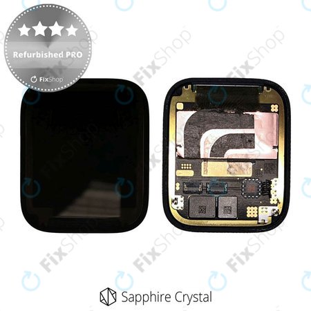 Apple Watch 7 45mm - LCD Display + Touchscreen Front Glas (Sapphire Crystal) Refurbished PRO