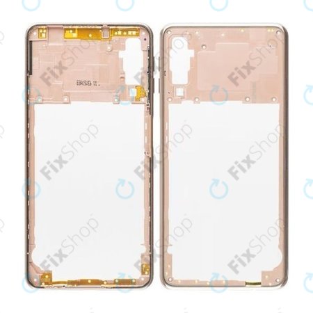 Samsung Galaxy A7 A750F (2018) - Mittlerer Rahmen (Champagne Gold) - GH98-43585C Genuine Service Pack