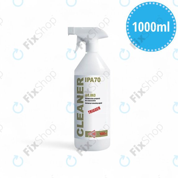 Isopropanol 70%, 1000 ml, Sprühflasche, Cleanser IPA