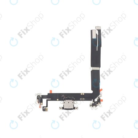 Apple iPhone 16 Plus - Ladestecker Ladebuchse + Flex Kabel (Black)