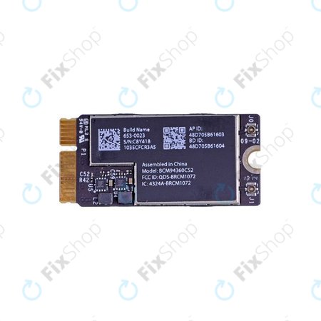 Apple MacBook Air 11" A1465 (Mid 2013 - Early 2015), 13" A1466 (Mid 2013 - Mid 2017) - AirPort Wireless Network Card BCM94360CS2