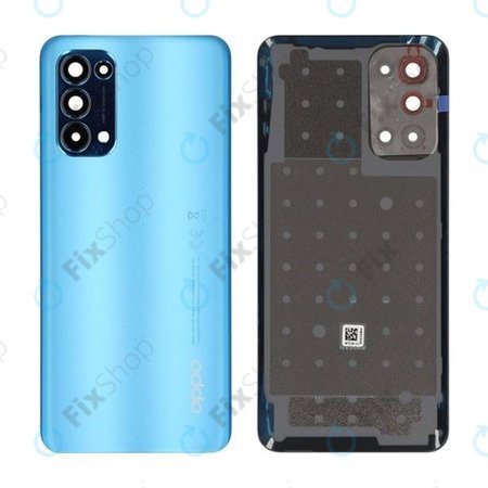 Oppo Find X3 Lite - Battery Cover (Azure Blue) - 4906013 Genuine Service Pack