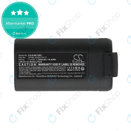 Akku batterie für DJI Mavic Mini, Mini dual, 2350mAh, Li-Ion, 7.2V, CP.MA.00000135.01, HQ