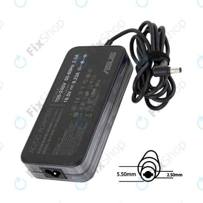 Ladeadapter für Asus, B0A001-00260600, 180W, 19.5V, Genuine Service Pack