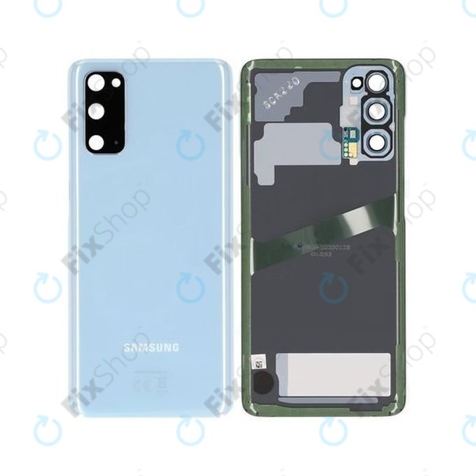 Samsung Galaxy S20 G980F - Akkudeckel (Cloud Blue) - GH82-22068D, GH82-21576D Genuine Service Pack