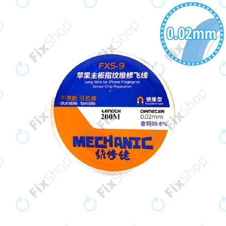 Mechanic - Kupfer-Jump FlyLine Draht - 0,02mm x 200m