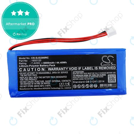 Akku batterie für DJI Inspire 1, 2, Phantom 3, 4, 6000mAh, Li-Pol, 7.4V, 1650120, HQ