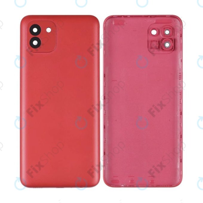 Samsung Galaxy A03 A035G - Akkudeckel (Red)