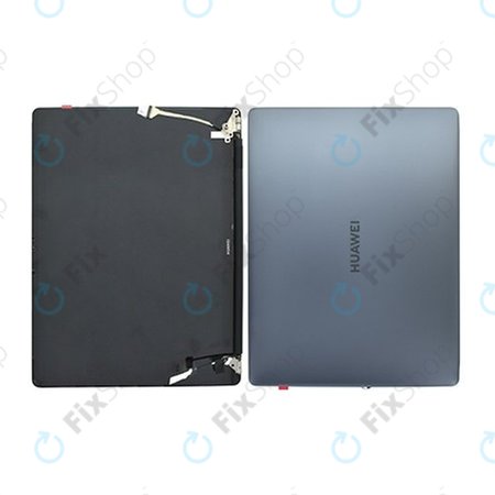 Huawei MateBook 13 2020 - LCD Display + Touchscreen Front Glas + Rahmen (Space Grey) - 02353MNP