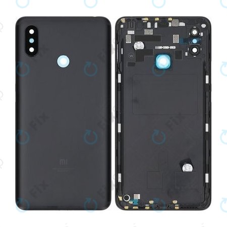 Xiaomi Mi Max 3 - Akkudeckel (Black)