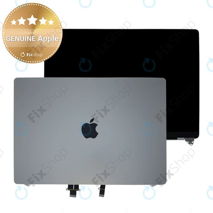 LCD-Display für MacBook Pro 16", A3403 (2024), mit Frontglas und Deckel, Silver, 661-42323, Genuine Apple, Genuine Apple